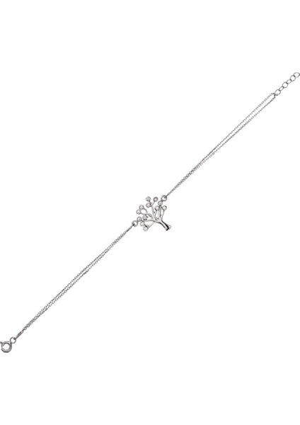 Hayat Ağacı Tasarım Kadın Gümüş Bileklik fiyatları