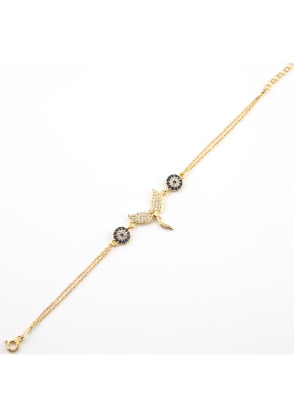 Nazarlı Melek Gümüş Kadın Bileklik fiyatları