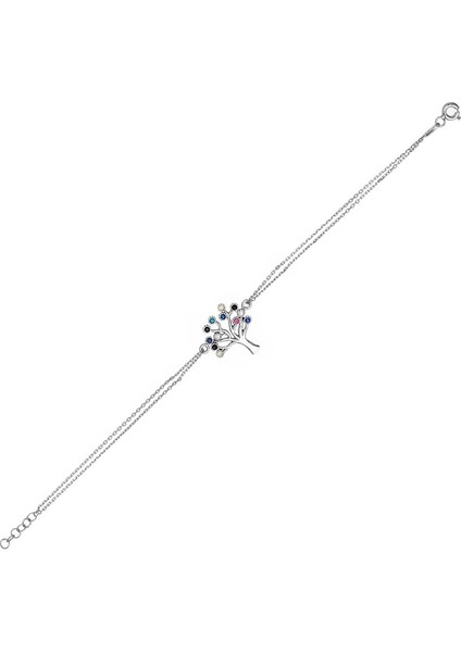 Hayat Ağacı Tasarım Kadın Gümüş Bileklik fiyatları