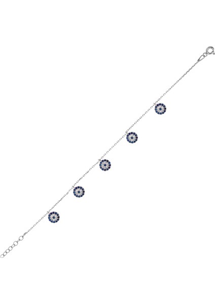 Nazarlı Tasarım Gümüş Kadın Bileklik