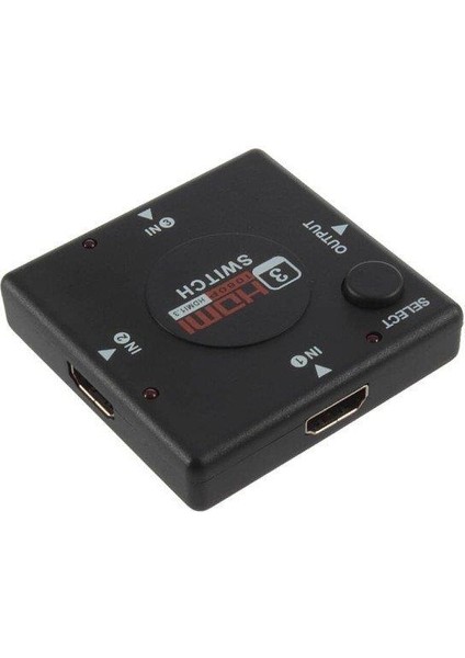 3 Port HDMI Switch 3x1 Manuel Anahtarlı