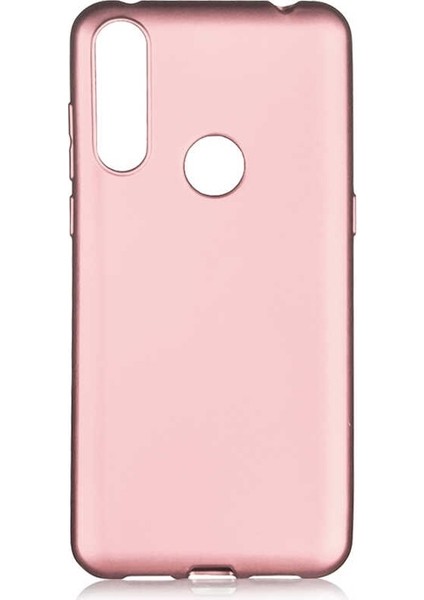 Huawei Y6P Kılıf Premier Silikon Esnek Koruma Bronz