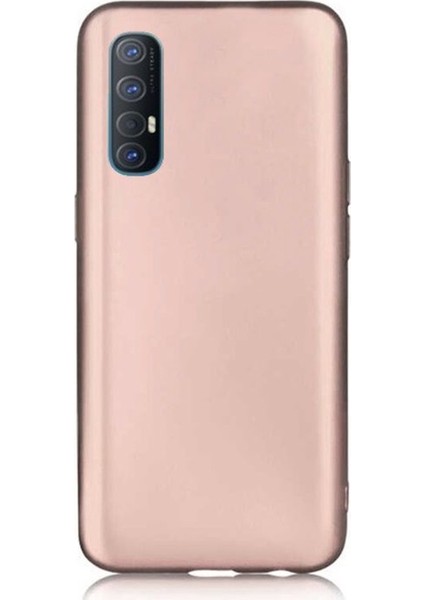Oppo Reno 3 Pro Kılıf Premier Silikon Esnek Koruma Bronz