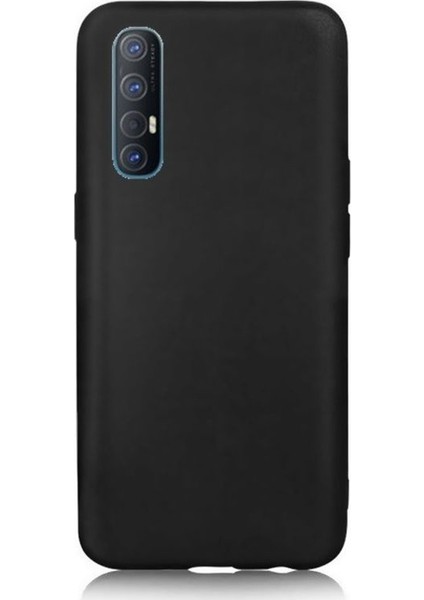 Oppo Reno 3 Pro Kılıf Premier Silikon Esnek Koruma Siyah