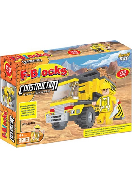 F-Blocks İnşaat Seti 115 Parça