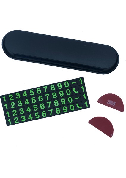 Fosforlu Gizlenebilir Araç Park Numaratör