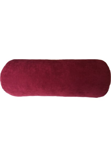 Bolster Sosis Yastık Bordo