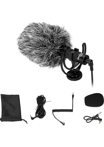 YN220 Rüzgarlıklı Cardioid Shotgun Mikrofon