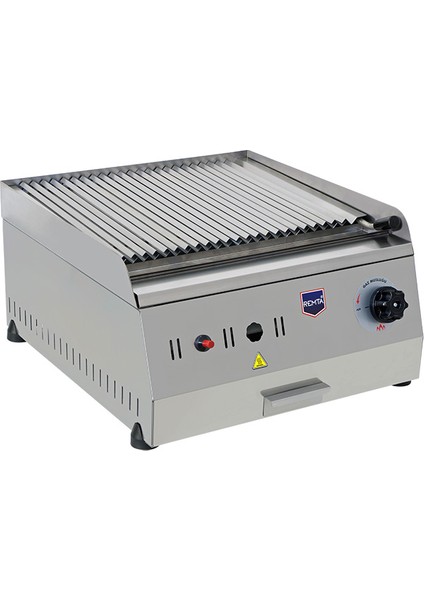 50 cm Lav Taşlı Doğalgazlı Ce Belgeli Izgara - R50CE(L)
