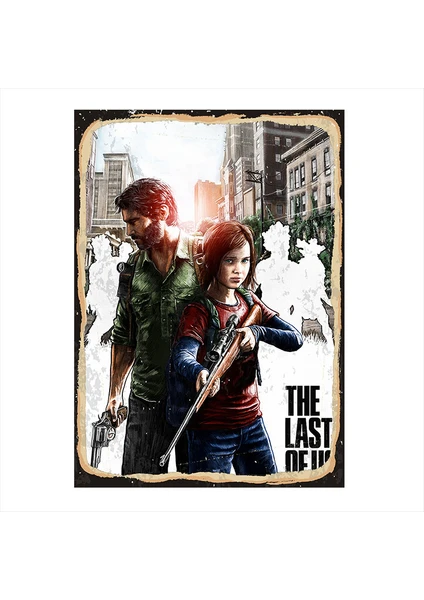 The Last Of Us Poster Mdf Tablo