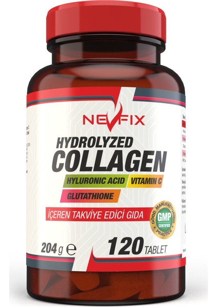 Collagen ( ) Hyaluronic Acid 120 Tablet x 2 Kutu