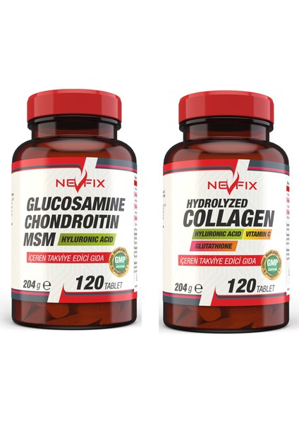 Glucosamine Chondroitin Msm 120 Tablet Collagen 120 Tablet