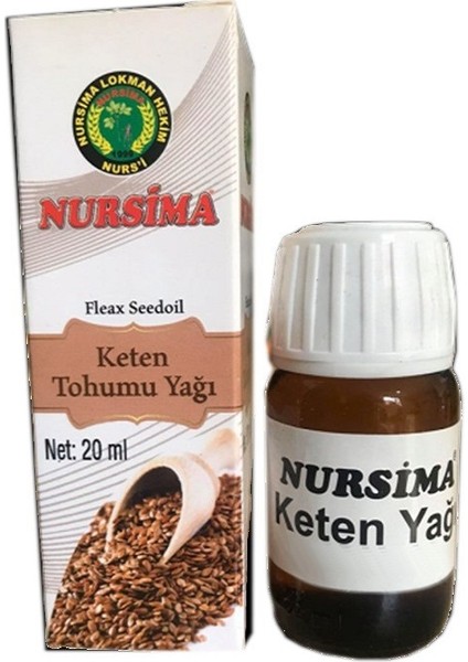 Keten Tohumu Yağı 20 ml