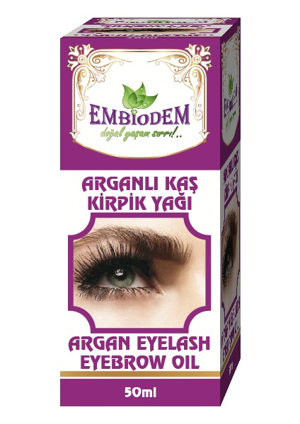 Arganlı Kaş-Kirpik Bakım Yağı 50 ml