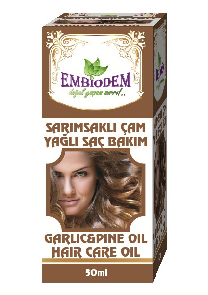 Sarımsaklı Çam Yağlı Saç Bakım Yağı 50 ml