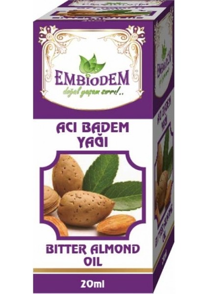 Acı Badem Yağı 20 ml