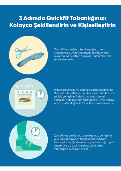 Quickfit Balance Ortopedik Tabanlık indirimleri