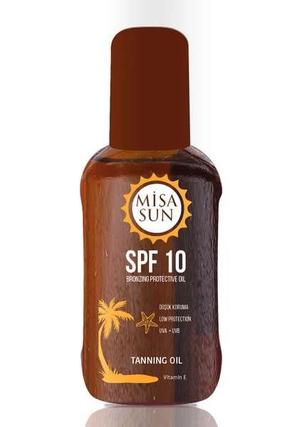 Sun Spf 10 Bronzing Protective Oil 200ml