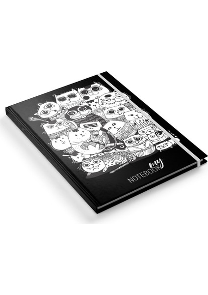 Sevimli Kediler Defter A5 Boy