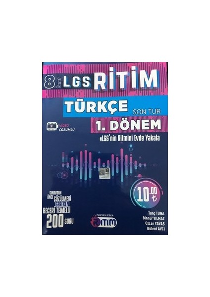 8. Sınıf LGS 1. Dönem Türkçe Ritim Son Tur - Binnur Yılmaz