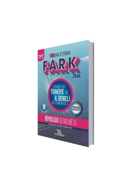 TYT Biyoloji Fark Tekrar Ettiren 25 X 6 Denemesi