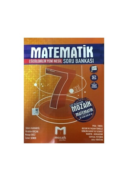 7. Sınıf Matematik Soru Bankası