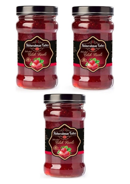 Çilek Reçeli 3 x 380 gr