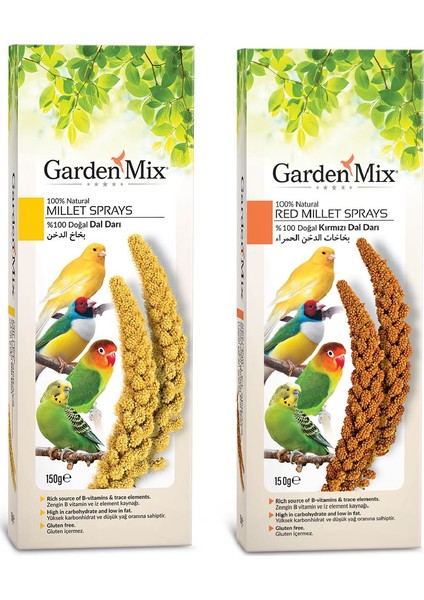 Sarı Dal Darı + Kızıl Dal Darı Mix Set