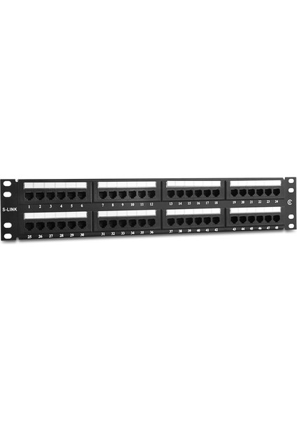 Sl-P648 48 Li Utp Cat6 Patch Panel