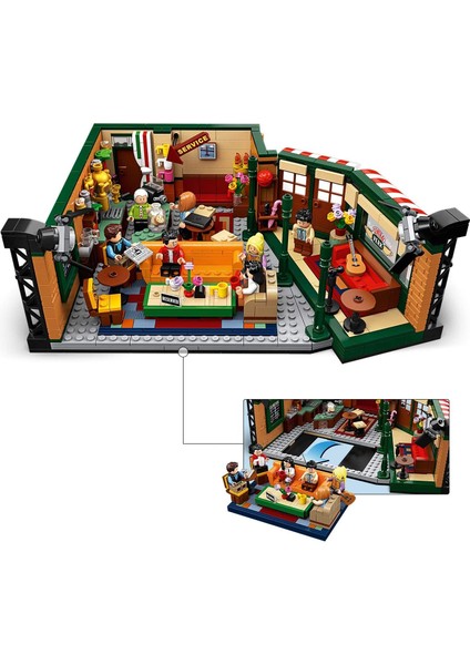 Ideas 21319 - FRIENDS Central Perk Cafe Set