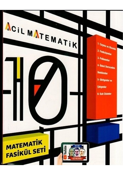 10. Sınıf Matematik 6'lı Fasikül Set