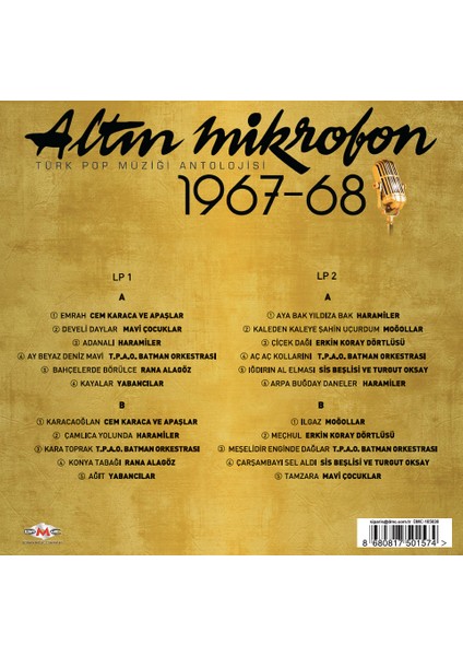 Altın Mikrofon 1967-1968  (2'li Plak)