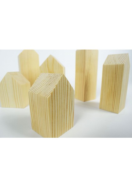 Ahşap Oyuncak Binalar modelleri