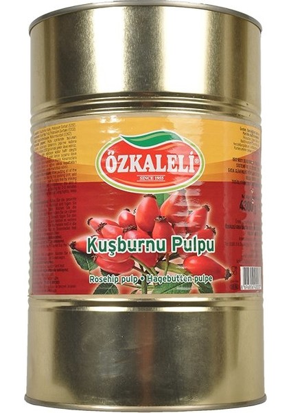 Kuşburnu Pulpu(Şekersiz) 4300 gr