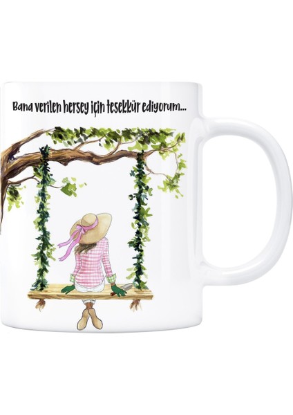 Teşekkür Ediyorum Kupa Bardak