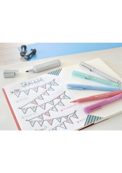 0.8 mm Broadpen Pastel Mavi modelleri