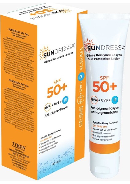 Spf 50+Losyon Anti - Pigmentasyon (Güneş Kremi)