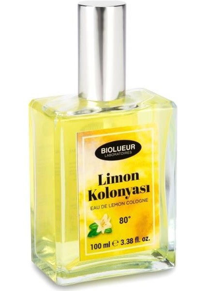 Biolueur Limon Kolonyası 80° Sprey, 100 ml