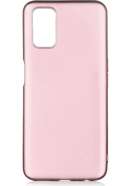 Tekno Grup Oppo A72 Kılıf Mat Premium Silikon Kılıf Rose