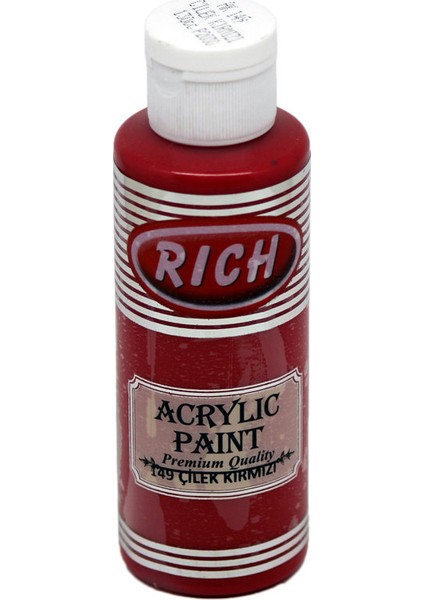 149 Master Acrylic Akrilik Boya 120 cc Çilek Kırmızı