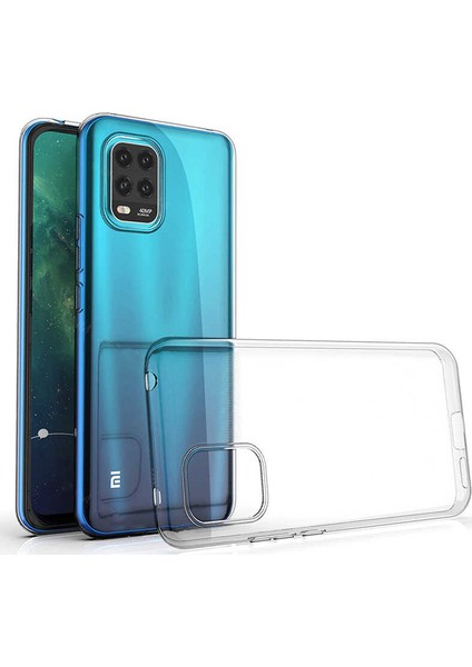 Xiaomi Mi 10 Lite Silikon Kılıf Şeffaf + Tam Kaplayan 5D Cam Ekran Koruyucu fiyatları