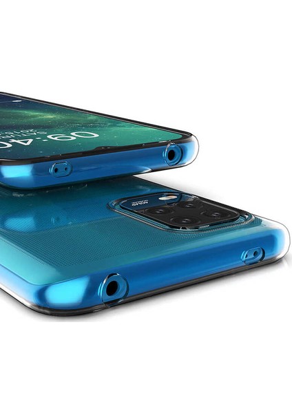 Xiaomi Mi 10 Lite Silikon Kılıf Şeffaf + Cam Ekran Koruyucu fırsatları