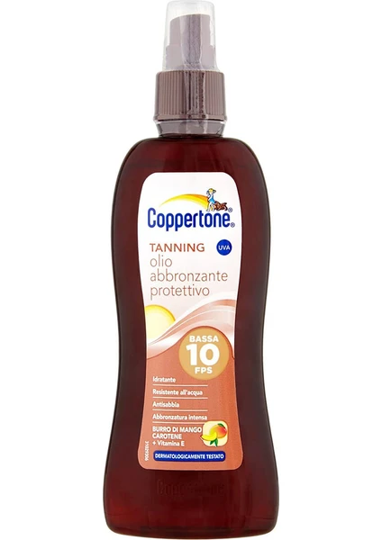 Mango ve Havuçlu Bronzlaştırıcı Güneş Yağı Spf 10 200 ml