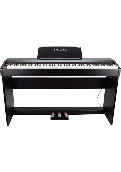 Digital Piano Standart 81 Tuş Hammer Action STDP304 - Siyah