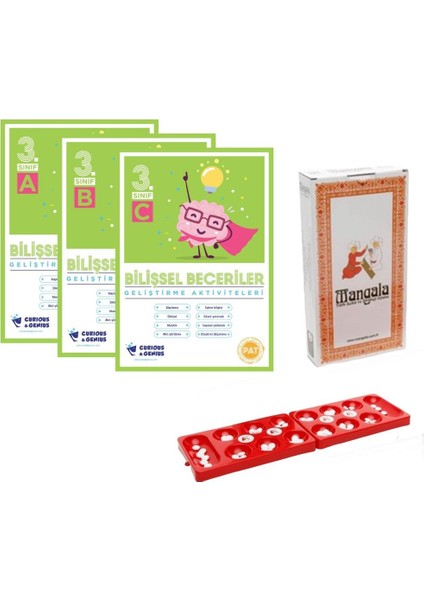 3.sınıf Bilişsel Beceriler Geliştirme Aktiviteleri + Mangala