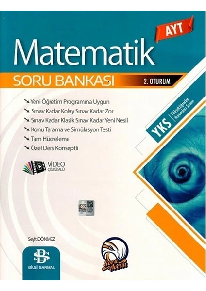 Bilgi Sarmal Yayınları AYT Matematik Soru Bankası