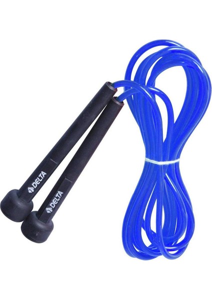Mavi Uzunluğu Ayarlanabilir Deluxe Atlama İpi