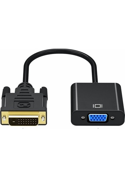 MX1300 DVI To VGA Aktif Dönüştürücü Kablo (Dvı-D Erkek VGA Dişi)