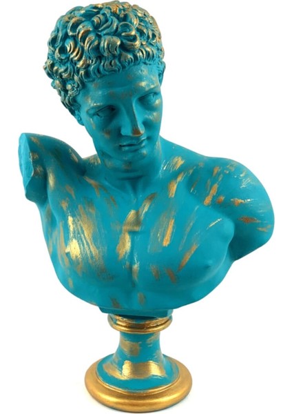 Büyük Hermes Büst Heykel Biblo