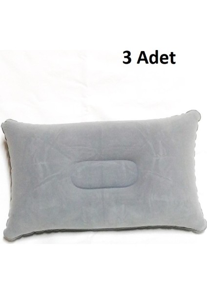Şişirilebilir Seyahat Yastığı Havalı Minder Seti (3 Adet) fiyatları